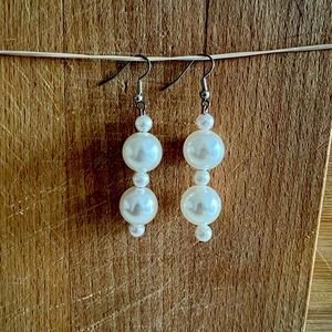 Hand made beaded boho earrings